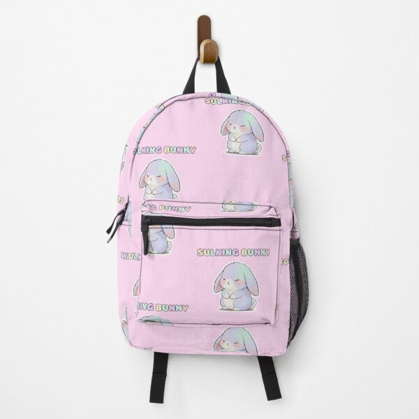 Item preview, Sulking Bunny - Cute Pastel Kawaii Rabbit designed and sold by NMF-HUB.