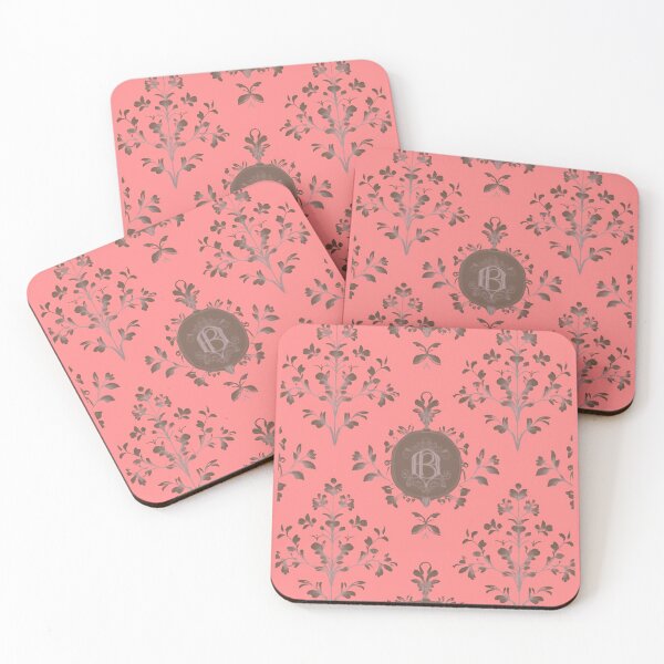 Item preview, Soft Pink Vintage Floral Pattern Romantic Botanical Aesthetic Art | Premium HD Design designed and sold by MillionaireGenZ ⭐⭐⭐⭐⭐ (5.0).