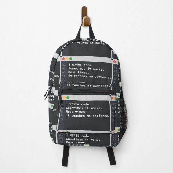 Item preview, Funny Coding Patience Quote designed and sold by CosmoMagiclk.
