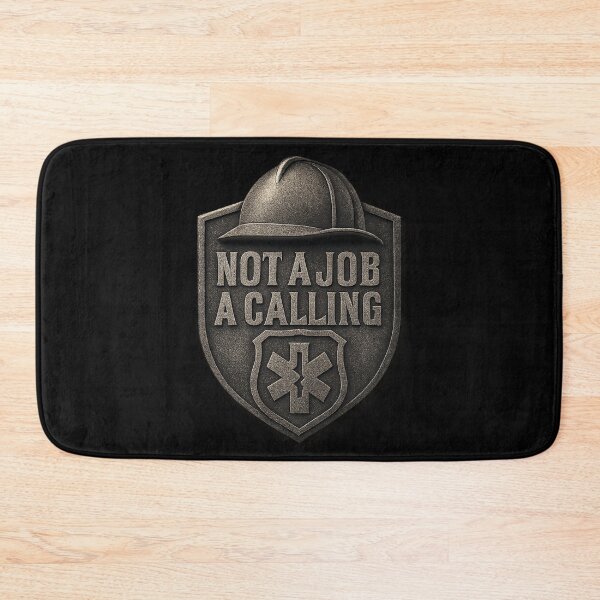 Item preview, Firefighter Emblem - Not a Job A Calling Metal Badge Design designed and sold by MKreative Studio.