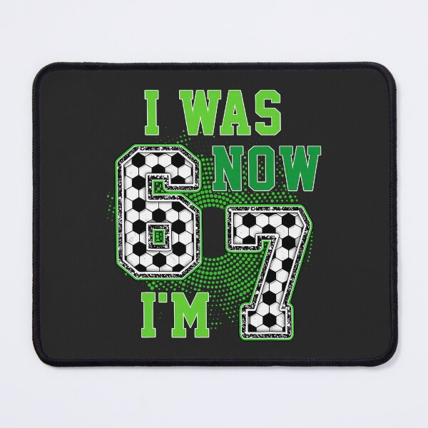 Item preview, Funny I was 6 Now I'm 7 Year Old Soccer 7th Birthday Boy designed and sold by ArleneRowe.