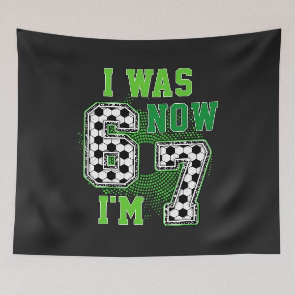 Item preview, Funny I was 6 Now I'm 7 Year Old Soccer 7th Birthday Boy  designed and sold by ArleneRowe.