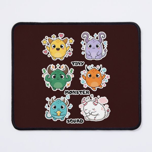 Item preview, Tiny Monster Squad - Classic Kawaii Collection designed and sold by Rafcioo.