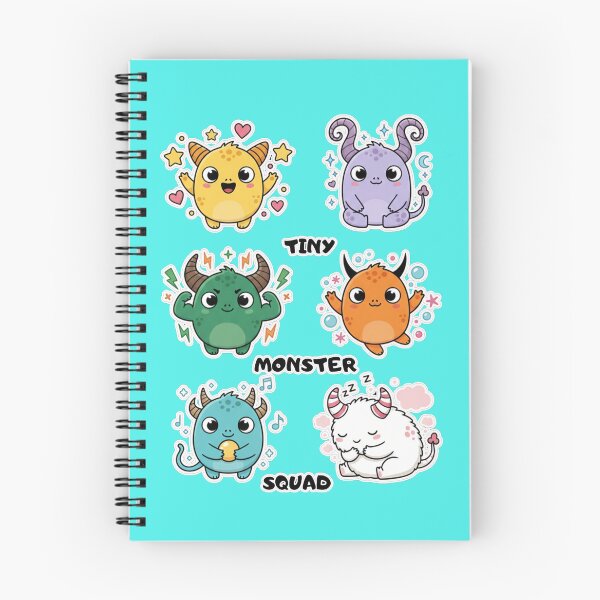 Item preview, Tiny Monster Squad - Colección clásica kawaii designed and sold by Rafcioo.