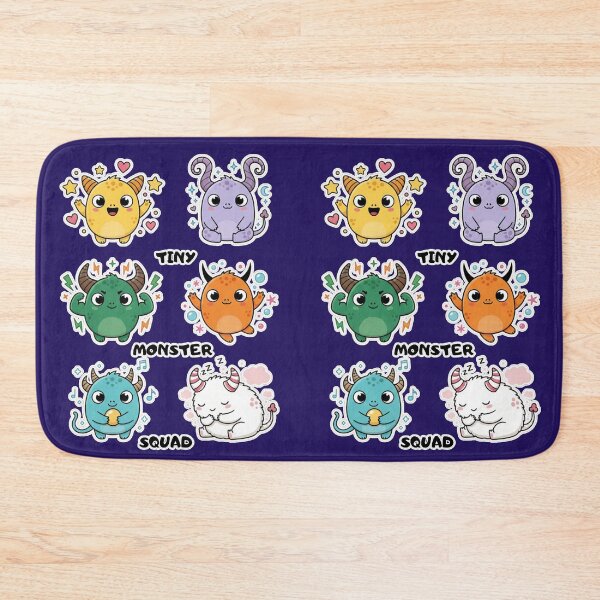 Item preview, Tiny Monster Squad - Classic Kawaii Collection designed and sold by Rafcioo.