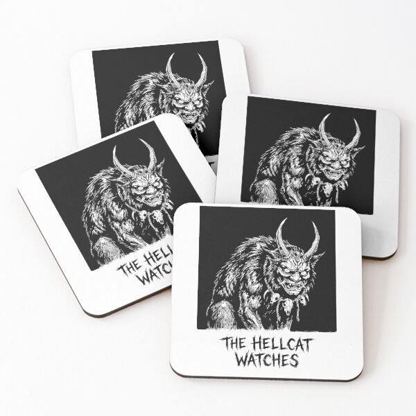 Item preview, The Hellcat Guardian - Japanese Oni Cat designed and sold by bapupa.