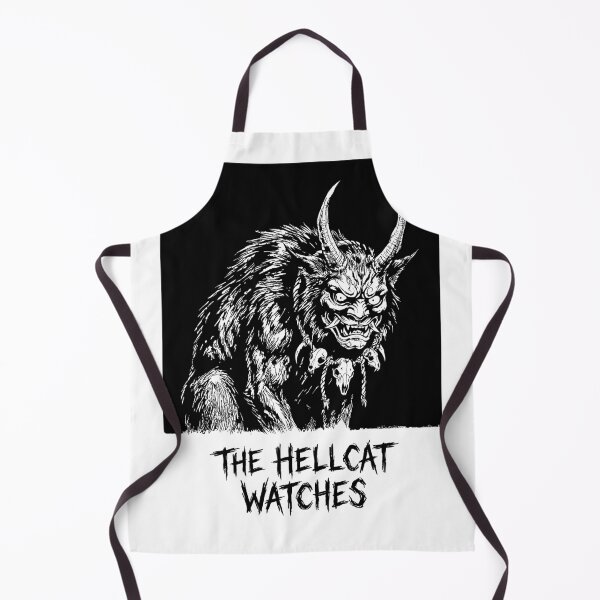 Item preview, The Hellcat Guardian - Japanese Oni Cat designed and sold by bapupa.