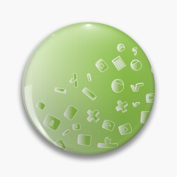 Item preview, White and green mathematical symbols designed and sold by KwangCB.