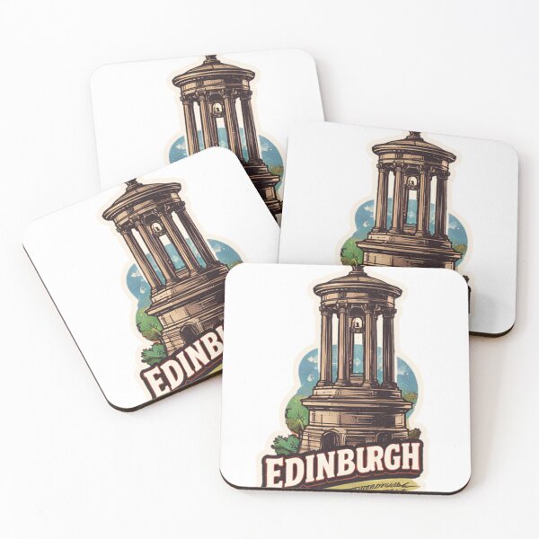 Artikelvorschau, Edinburgh Monument Reiseaufkleber entworfen und verkauft von Bronse Wear.