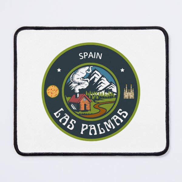 Item preview, Las Palmas Spain | Green Travel Emblem designed and sold by World Designs.