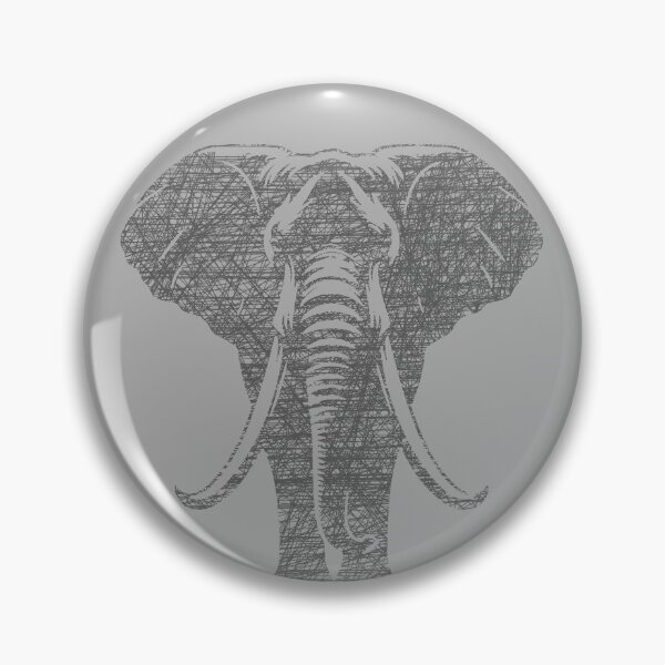 Item preview, Scribbled elephant designed and sold by BeJahMan.