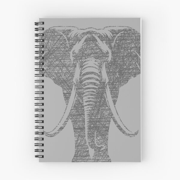 Item preview, Scribbled elephant designed and sold by BeJahMan.
