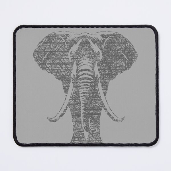 Item preview, Scribbled elephant designed and sold by BeJahMan.