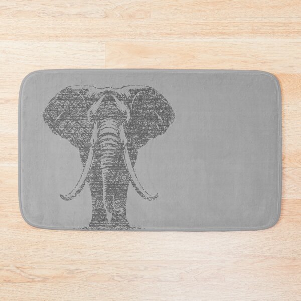 Item preview, Scribbled elephant designed and sold by BeJahMan.