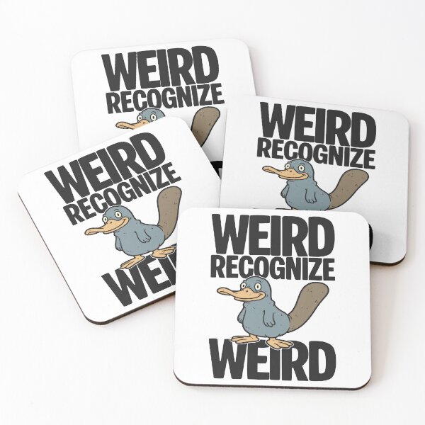 Item preview, Weird Recognize Weird -  Odd Platypus designed and sold by AnAzArt.