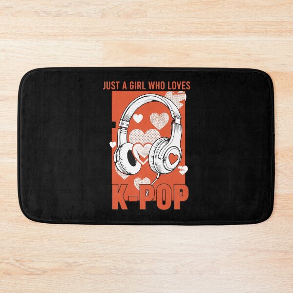 Item preview, Just A Girl Who Loves K-Pop Korean Music Cute designed and sold by LuminOrb.
