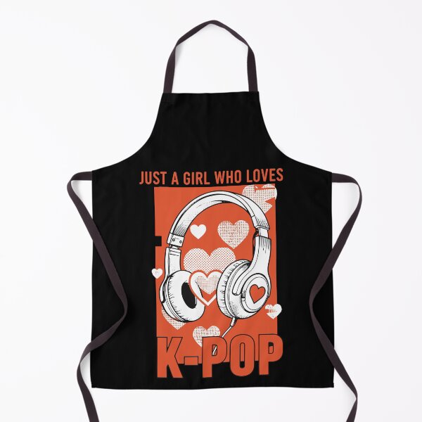 Item preview, Just A Girl Who Loves K-Pop Korean Music Cute designed and sold by LuminOrb.