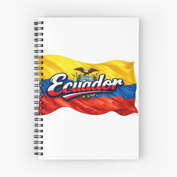 Item preview, Ecuador Flag Design – Ecuadorian Pride Script Typography designed and sold by GarnerSupplyCo.