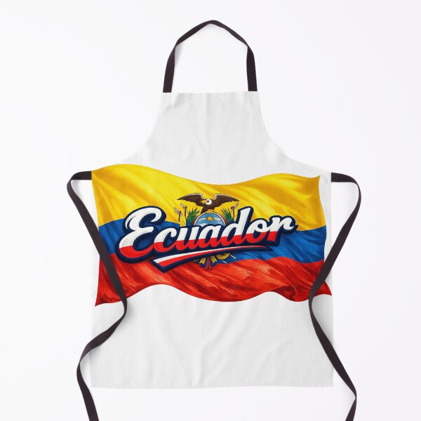 Item preview, Ecuador Flag Design – Ecuadorian Pride Script Typography designed and sold by GarnerSupplyCo.