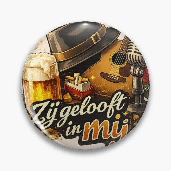 Item preview, Zij gelooft in mij – Nederlandse Vintage Bar & Muziek Typografie designed and sold by Cleora Art .