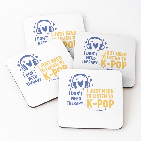 Item preview, I Dont Need Therapy I Just Need K-Pop Music designed and sold by LuminOrb.
