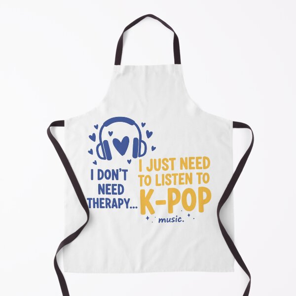 Item preview, I Dont Need Therapy I Just Need K-Pop Music designed and sold by LuminOrb.