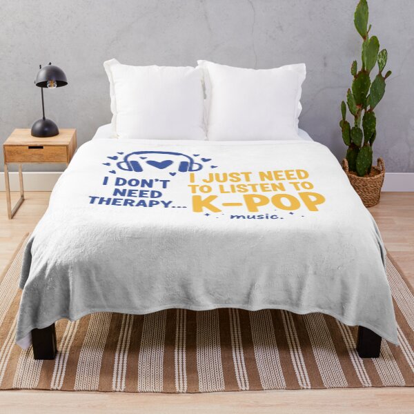 Item preview, I Dont Need Therapy I Just Need K-Pop Music designed and sold by LuminOrb.