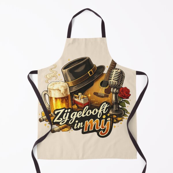 Item preview, Zij gelooft in mij – Nederlandse Vintage Bar & Muziek Typografie designed and sold by Cleora Visuals.