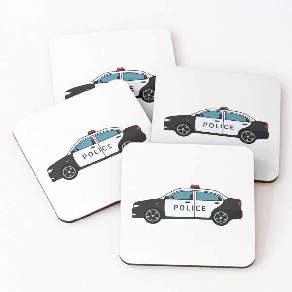 Item preview, Police Car - Emergency Vehicle  designed and sold by MarshallStickerX.