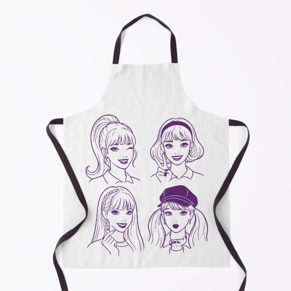 Item preview, Kpop Korean Pop Cute Anime Korea Girl Finger Heart designed and sold by LuminOrb.