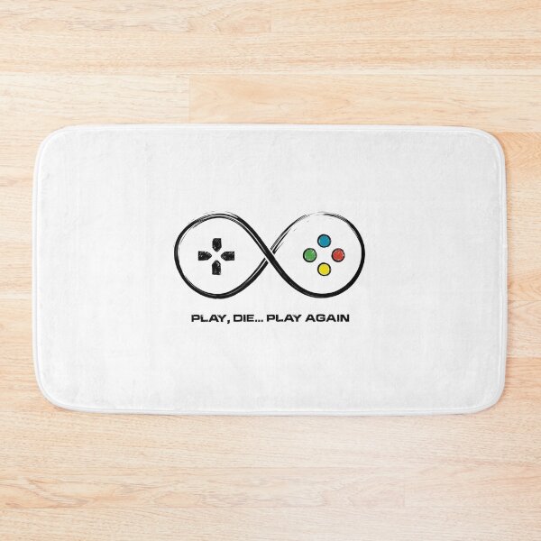 Item preview, Play Die Play Dark Gamer Quote for Hardcore Gaming Mindset designed and sold by Lineesh Kumar.