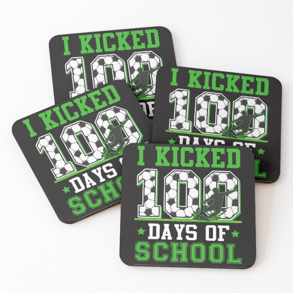 Item preview,  I Kicked 100 Days Of School Soccer 100th Day Balls For Boys  designed and sold by ArleneRowe.