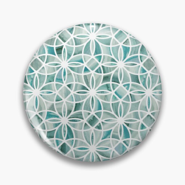 Item preview, Cool and Calm Mineral Mosaic Tesserae in Jade Green and White designed and sold by micklyn.