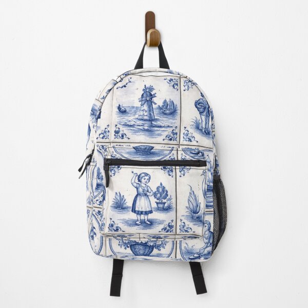 Item preview, Delfts Blauw – Klassiek Nederlands Tegelpatroon designed and sold by Cleora Art .