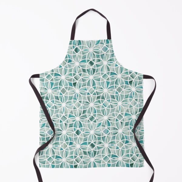 Item preview, Cool and Calm Mineral Mosaic Tesserae in Jade Green and White designed and sold by micklyn.