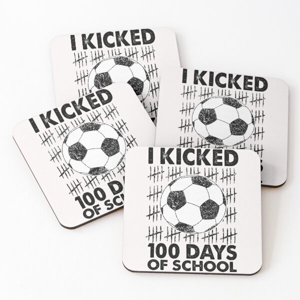 Item preview,  I Kicked 100 Days Of School Soccer 100th Day Balls For Boys  designed and sold by ArleneRowe.
