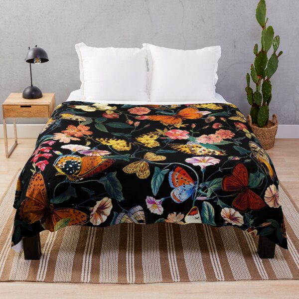 Item preview, Butterfly Garden - Night designed and sold by Burcu Korkmazyurek.
