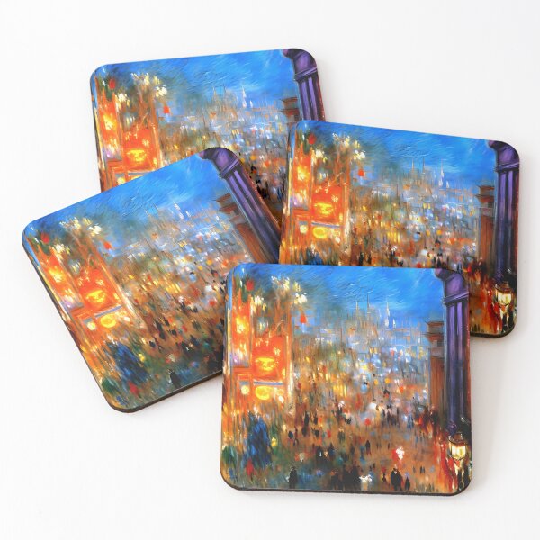 Item preview, Leicester Square at Night, London designed and sold by artdesignsnow.