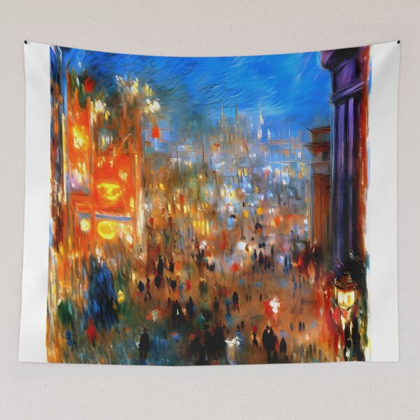 Item preview, Leicester Square at Night, London designed and sold by artdesignsnow.