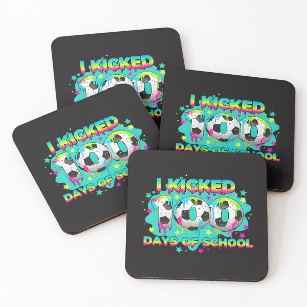 Item preview,  I Kicked 100 Days Of School Soccer 100th Day Balls For Boys  designed and sold by ArleneRowe.
