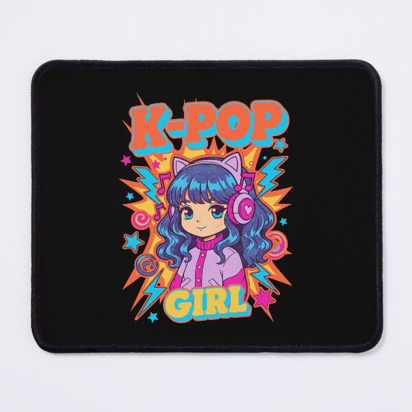 Item preview, K-Pop Girl Cute Korean Music Anime Kpop Fans designed and sold by LuminOrb.