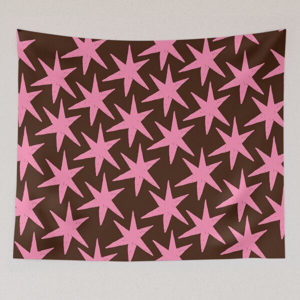 Item preview, pink stars designed and sold by Raya Z.