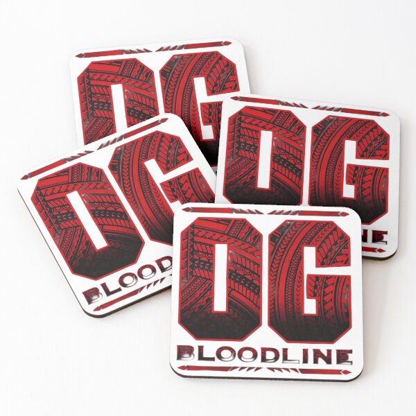Item preview, OG Bloodline - Samoan Tribal Pattern Red Edition designed and sold by Fashion beast.