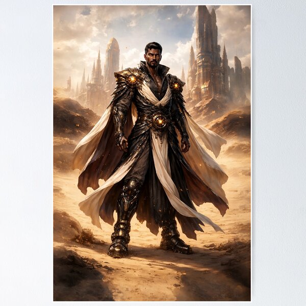 Item preview, Cyberpunk Villain Zahir Al Hassan designed and sold by athanasioungr.