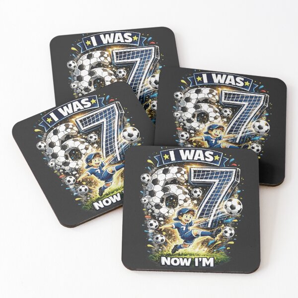 Item preview, I was 6 Now I'm 7 Six Seven Soccer 67 Funny Birthday Boys  designed and sold by ArleneRowe.