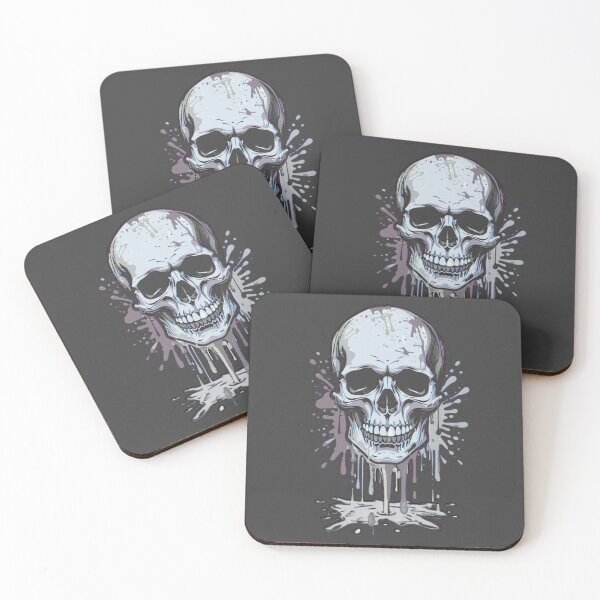 Item preview, Paintball splattered skull glitching designed and sold by PaintballCrew.