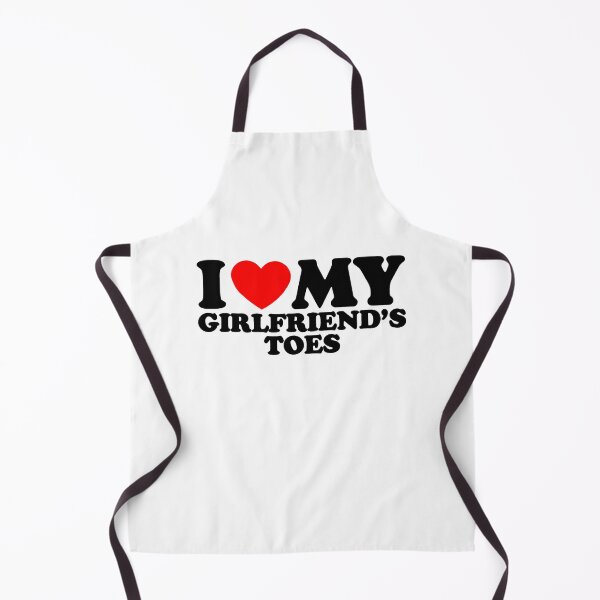Item preview, I Heart My Girlfriend's Toes designed and sold by Alluka Brand.