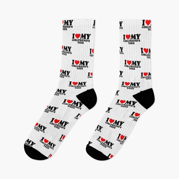 Item preview, I Heart My Girlfriend's Toes designed and sold by Alluka Brand.