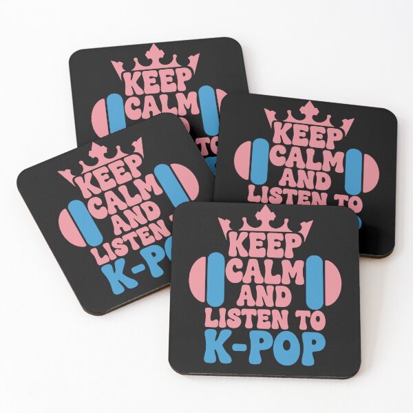 Item preview, Keep Calm And Listen To K-Pop Korean Music Cute designed and sold by LuminOrb.
