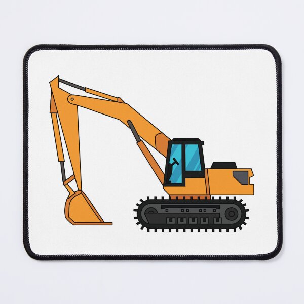Item preview, Excavator – Construction Digger Vehicle designed and sold by MarshallStickerX.